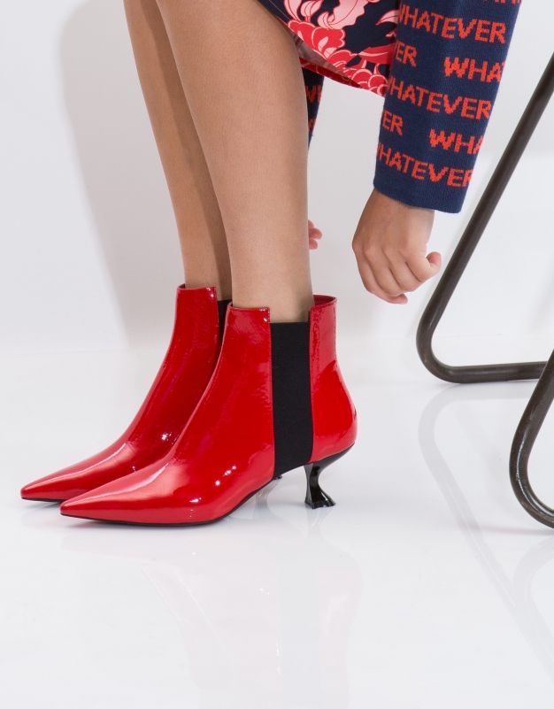 jeffrey campbell red patent boots