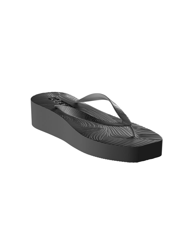 נעלי נשים - Sleepers - כפכפים HIGH PLATFORM - שחור