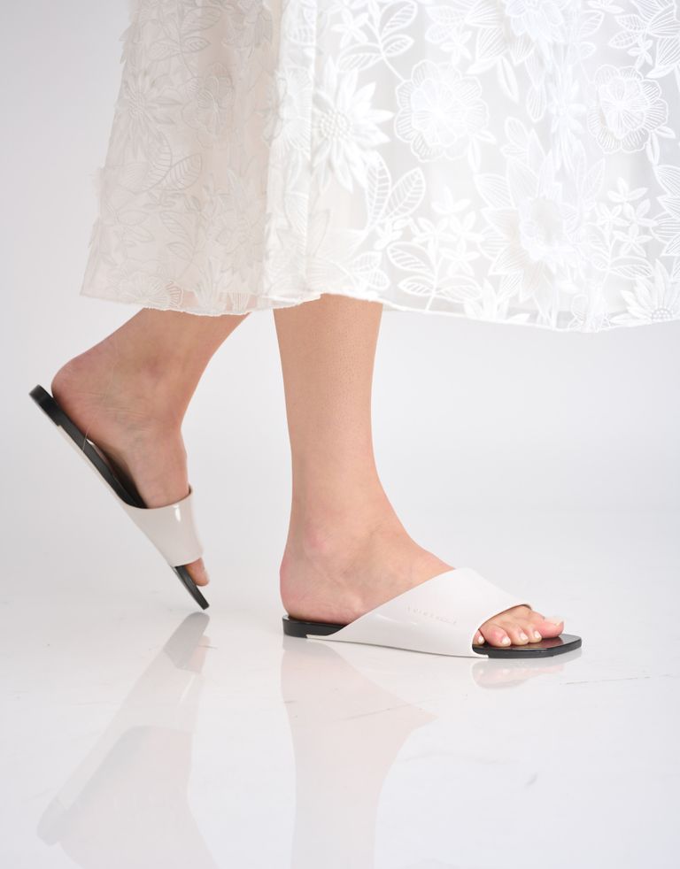 נעלי נשים - voices - כפכפים AVOLTO - לבן   שחור